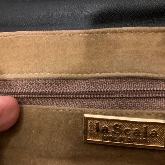 La Scala Vintage Red Purse - Picture 7 of 12